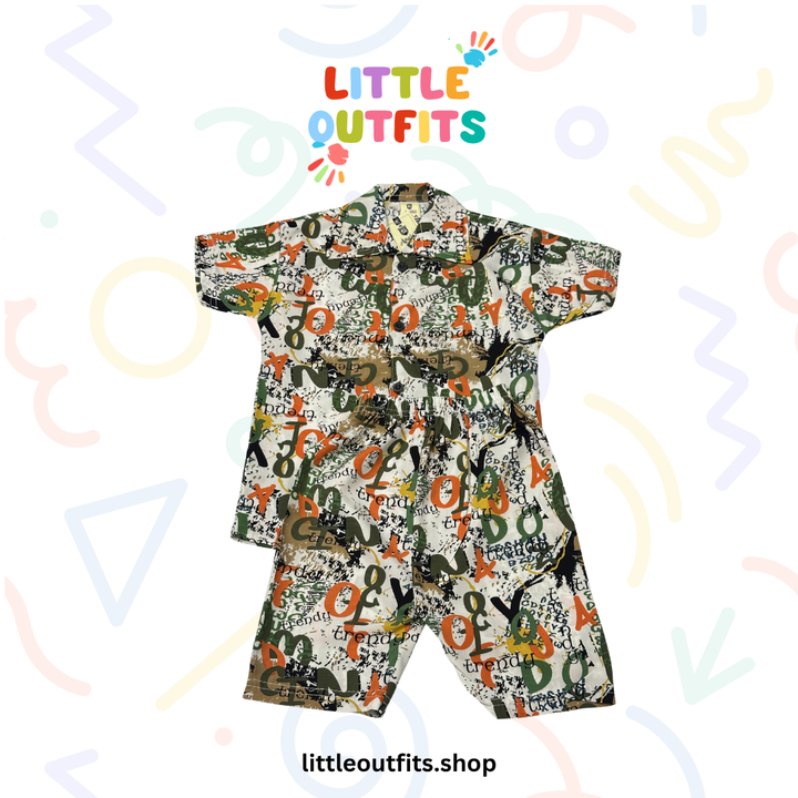 Elegant High-Quality Summer Co-ord Set for Boys/Girls