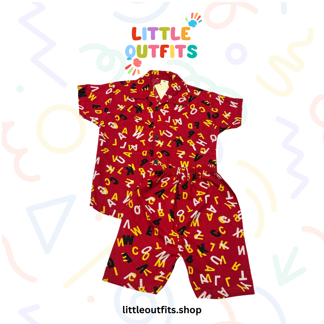 Elegant High-Quality Summer Co-ord Set for Boys/Girls