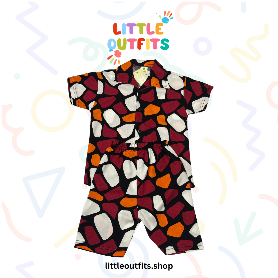 Elegant High-Quality Summer Co-ord Set for Boys/Girls