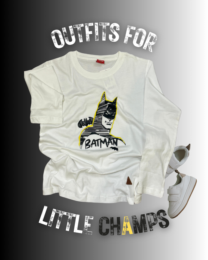 Batman Hero Tee for Little Champs
