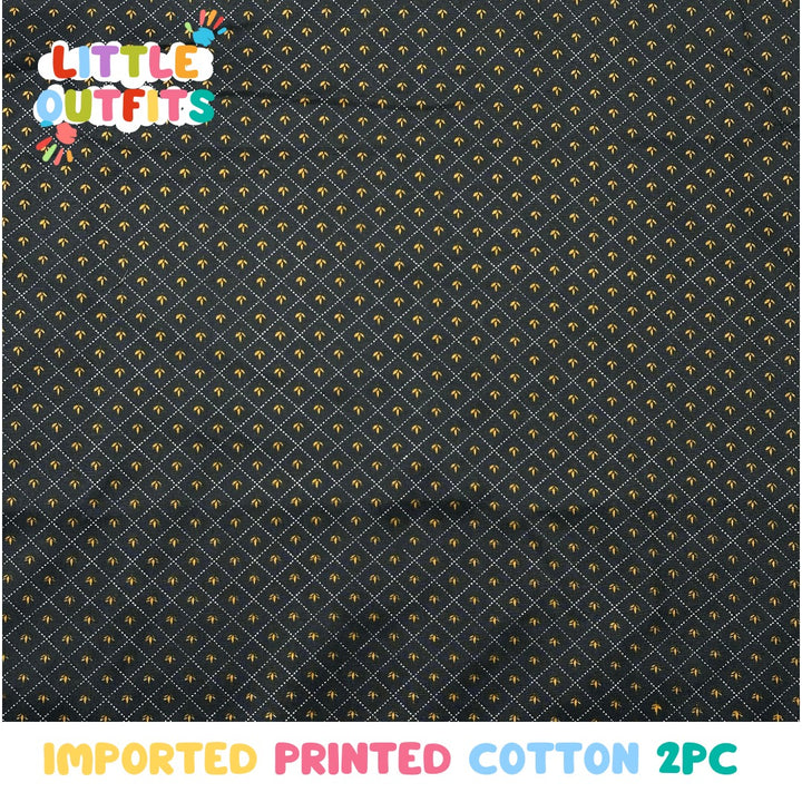 Imported Cotton 2PC Unstitched for Girls