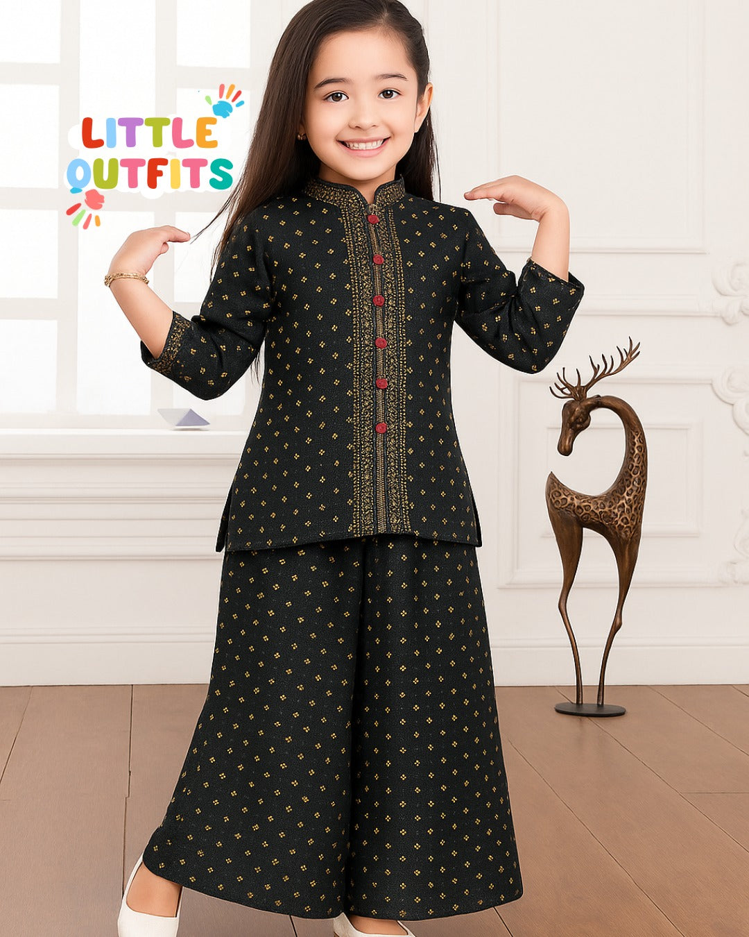 Imported Cotton 2PC Unstitched for Girls