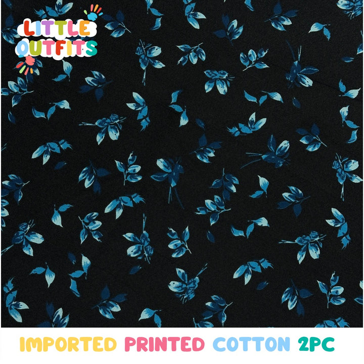 Imported Cotton 2PC Unstitched for Girls