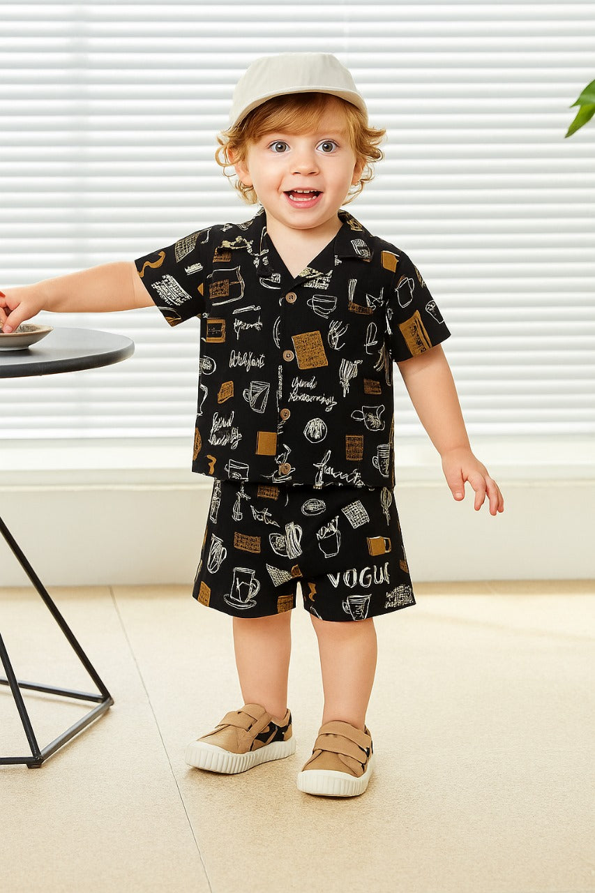 Elegant High-Quality Summer Co-ord Set for Boys/Girls