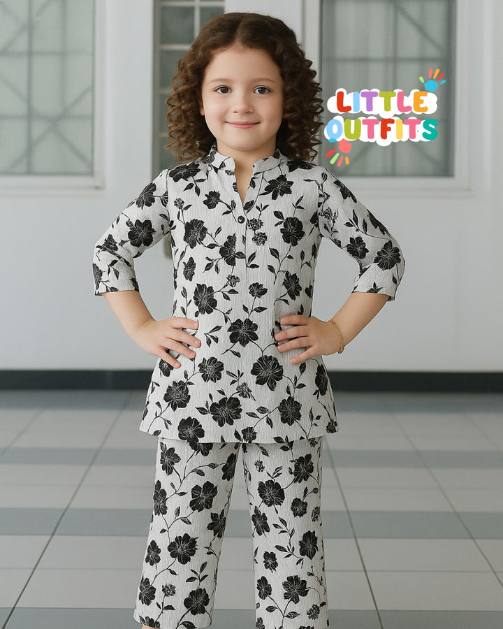 Imported Cotton 2PC Unstitched for Girls