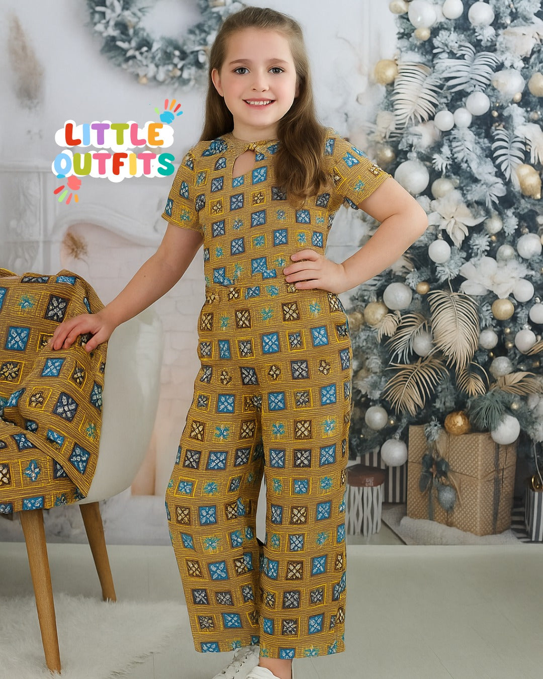 Imported Cotton 2PC Unstitched for Girls