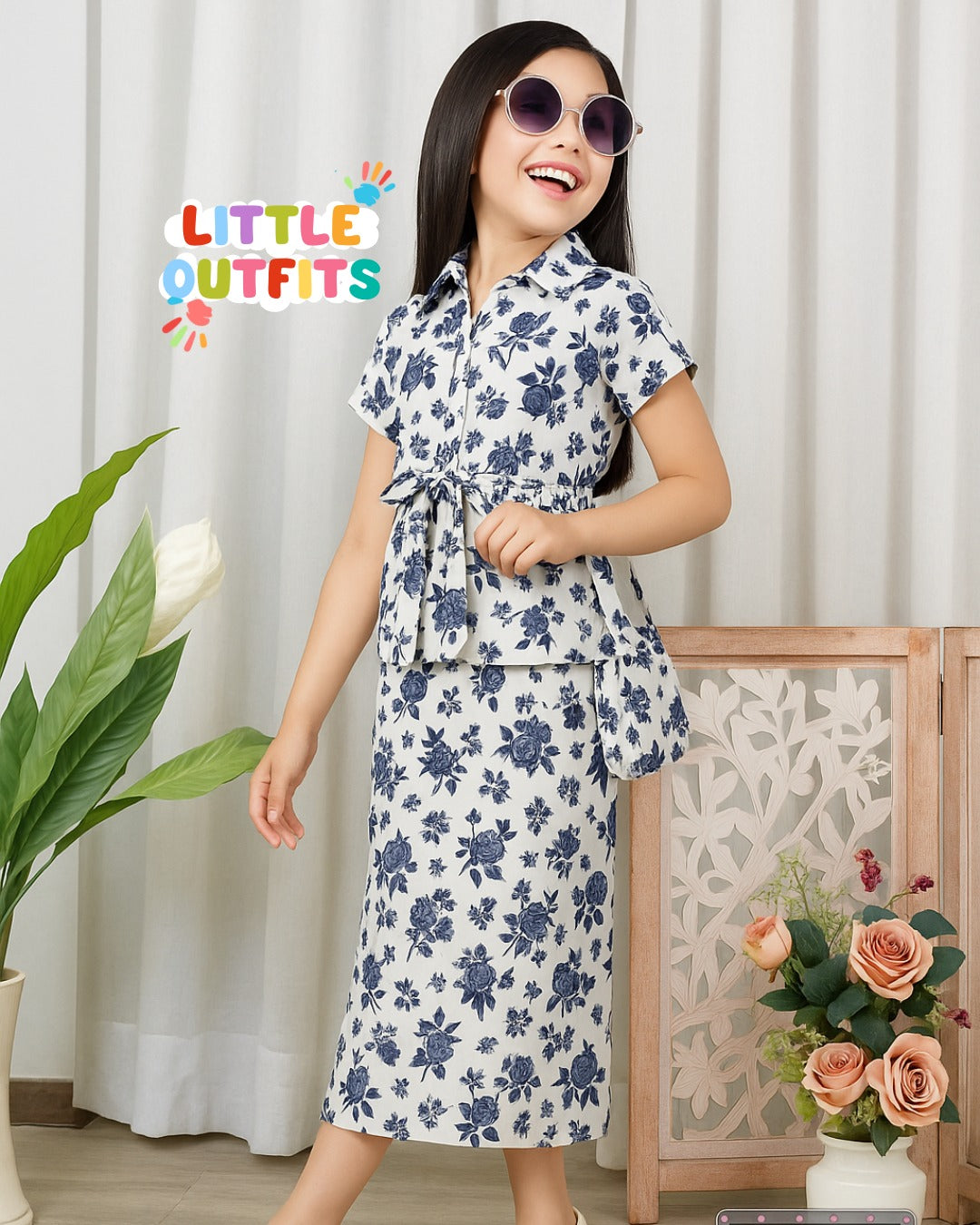 Imported Cotton 2PC Unstitched for Girls