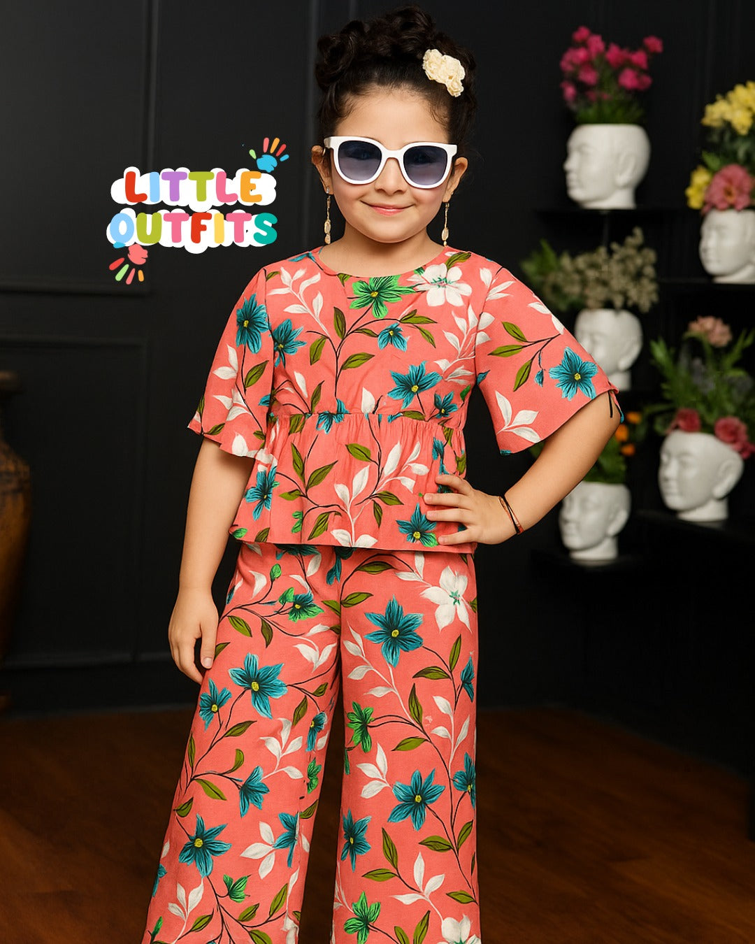 Imported Cotton 2PC Unstitched for Girls