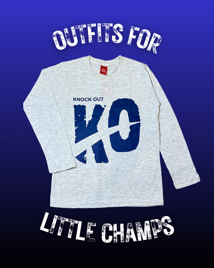 Boys’ Knock Out (KO) Long Sleeve Tee