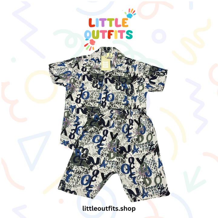 Elegant High-Quality Summer Co-ord Set for Boys/Girls