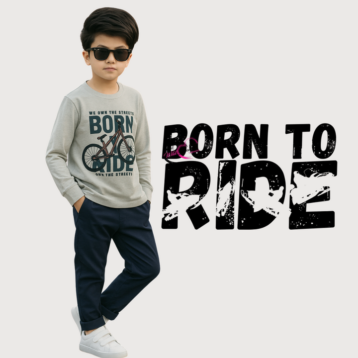 Born to Ride – Long Sleeve Tees for Little Champs