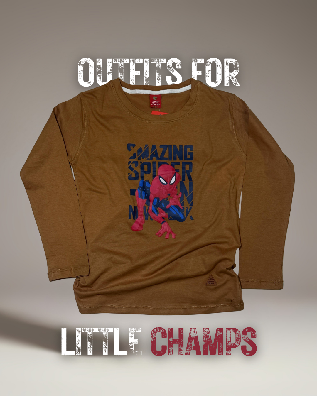 Amazing Spider-Man Tees for Little Champs