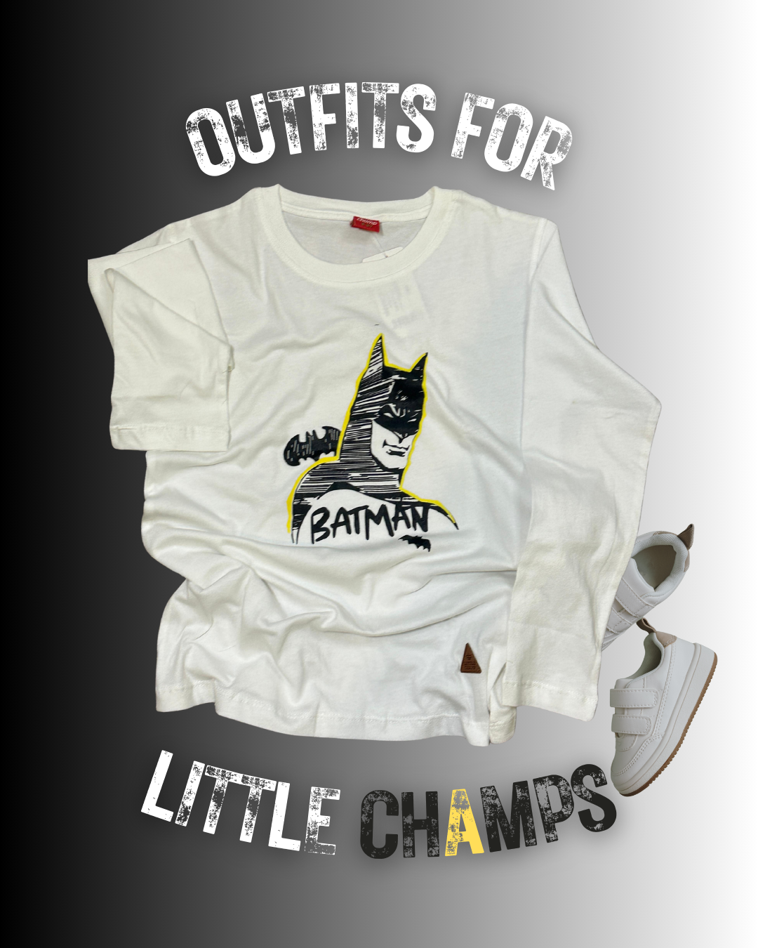 Batman Hero Tee for Little Champs