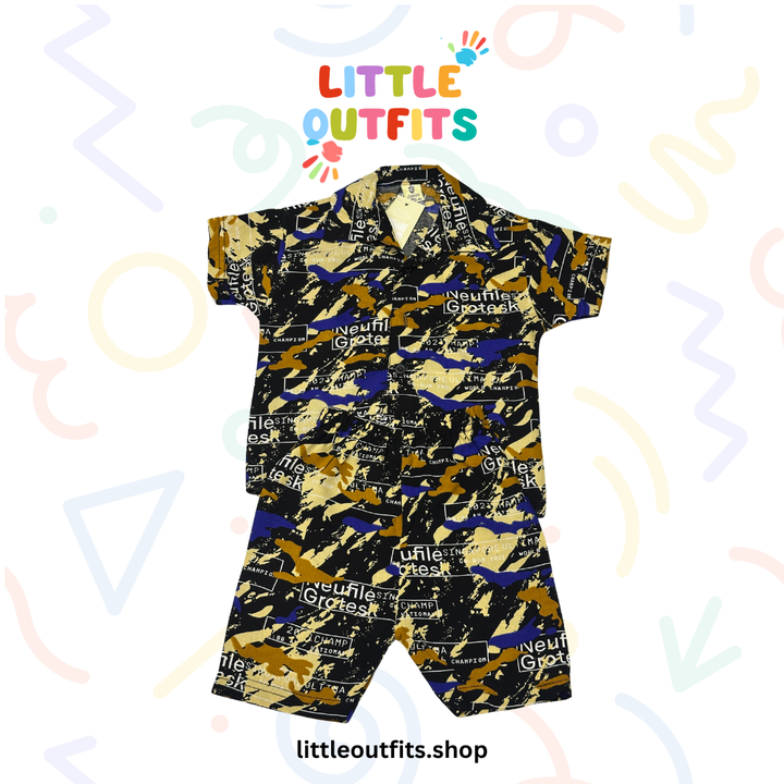 Elegant High-Quality Summer Co-ord Set for Boys/Girls