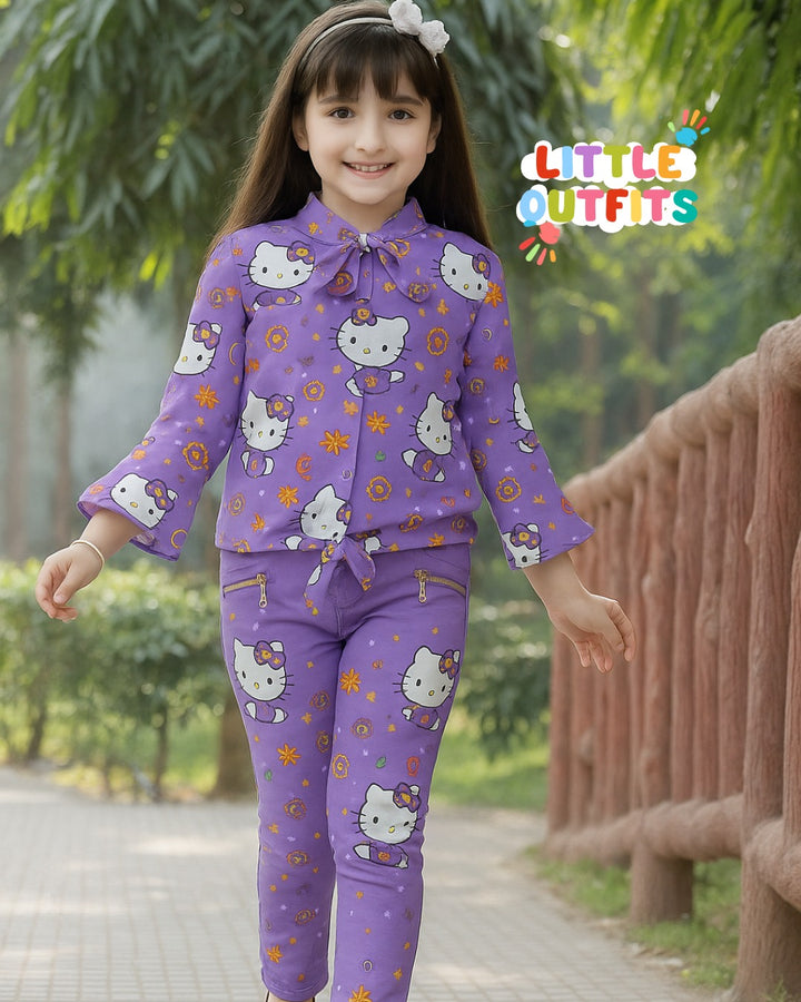 Imported Cotton 2PC Unstitched for Girls