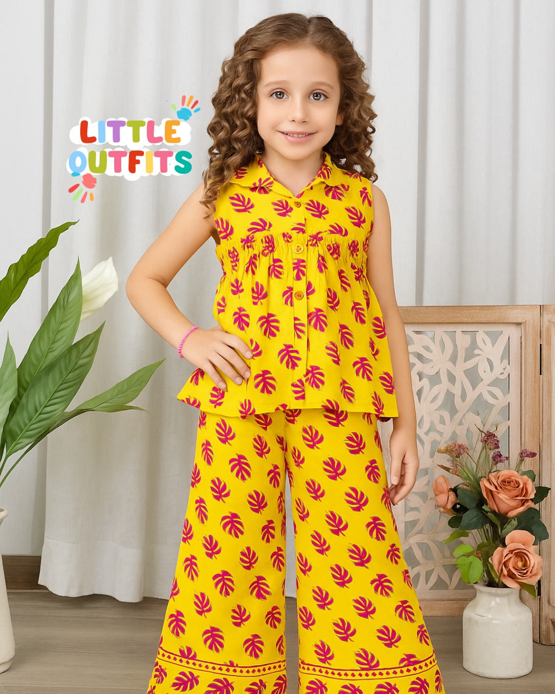 Imported Cotton 2PC Unstitched for Girls
