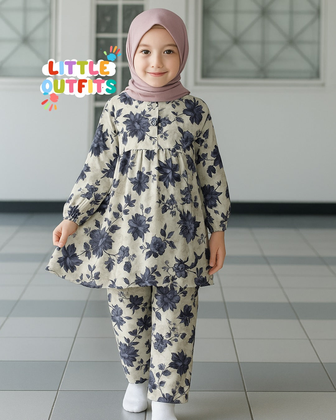 Imported Cotton 2PC Unstitched for Girls
