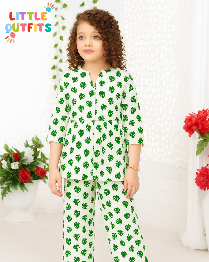 Imported Cotton 2PC Unstitched for Girls