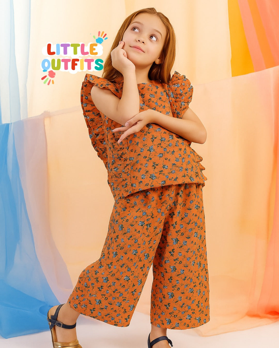 Imported Cotton 2PC Unstitched for Girls