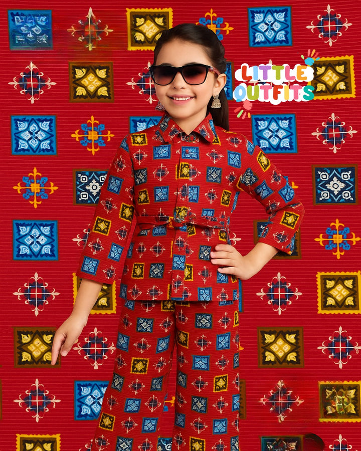 Imported Cotton 2PC Unstitched for Girls