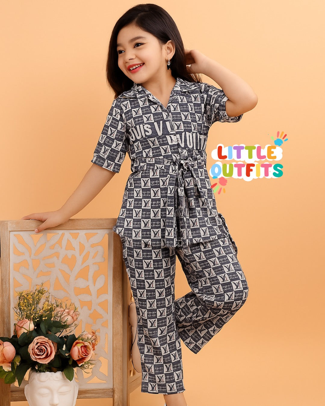 Imported Cotton 2PC Unstitched for Girls