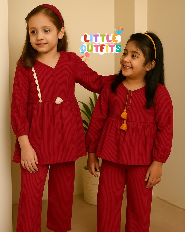 Imported Cotton 2PC Unstitched for Girls