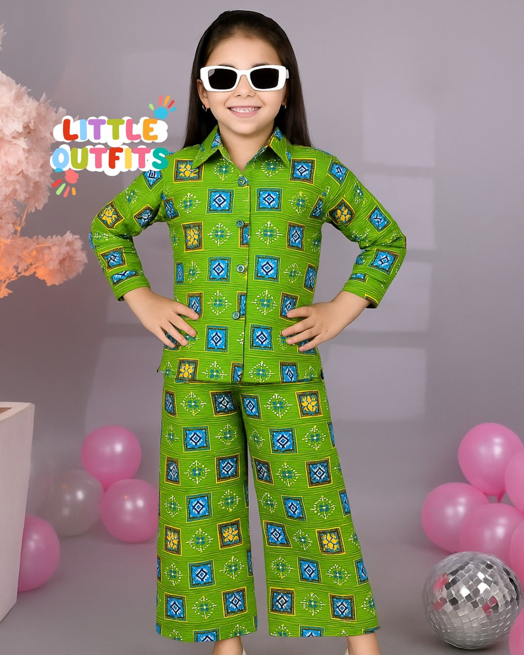 Imported Cotton 2PC Unstitched for Girls